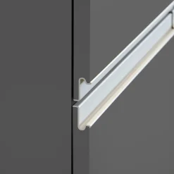 Garnero Arredamenti Dispensa cucina 30x165h cm scorrevole antracite grigio pietra Gourmet Antracite - Grigio pietra Sale