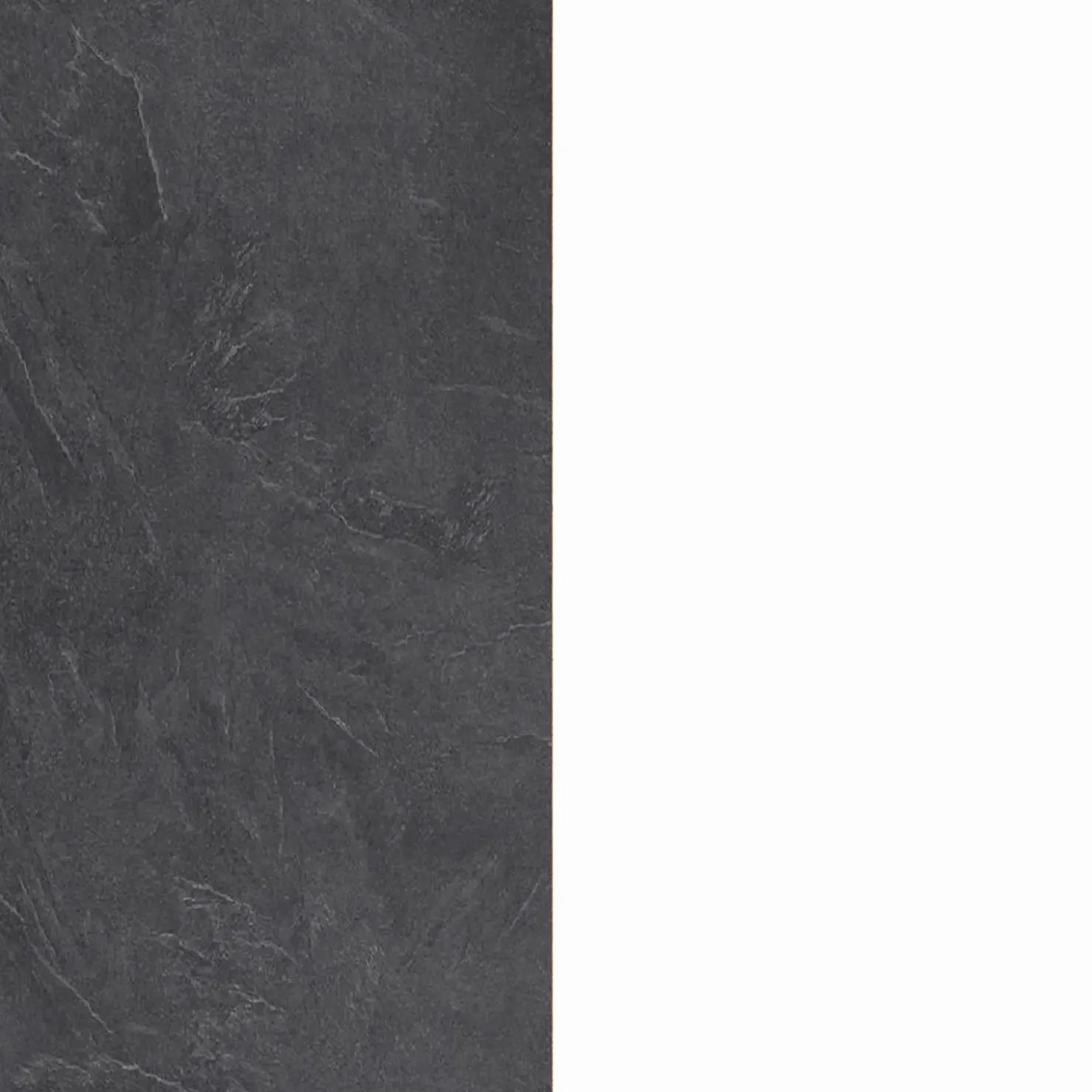 Garnero Arredamenti Dispensa cucina 30x165h cm scorrevole bianco grigio pietra Gourmet Bianco Lucido - Grigio pietra Outlet