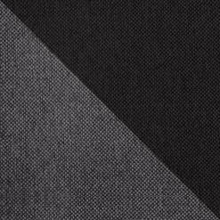 Garnero Arredamenti Divano angolare letto 238x147cm 3 posti grigio scuro nero Flow Tessuto 100% polipropilene Grigio Outlet