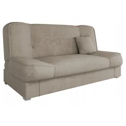 Garnero Arredamenti Divano letto 2 posti 182cm pieghevole senza braccioli beige Rollo Tessuto Orinoco Beige Outlet