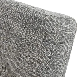 Garnero Arredamenti Divano letto 2 posti matrimoniale senza braccioli 192cm grigio beige Joby Tessuto Lawa Grigio Outlet