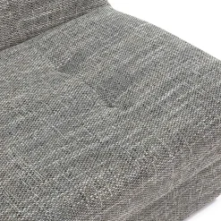 Garnero Arredamenti Divano letto 2 posti matrimoniale senza braccioli 192cm grigio beige Joby Tessuto Lawa Grigio Outlet