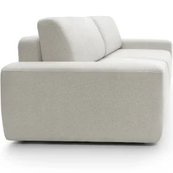 Garnero Arredamenti Divano letto 3 posti 257x105cm tessuto bianco Cozyfy Discount