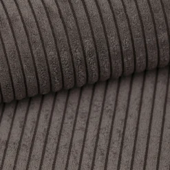 Garnero Arredamenti Divano letto 3 posti 257x106cm velluto a coste marrone Snuggle Velluto a Coste Poso Marrone Clearance