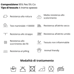 Garnero Arredamenti Divano letto angolare destra 3 posti 270x167cm tessuto arancio Cloudify Tessuto Puente Arancio Hot