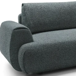 Garnero Arredamenti Divano letto angolare destra 3 posti 270x167cm tessuto antracite Cloudify Tessuto Puente Antracite Discount