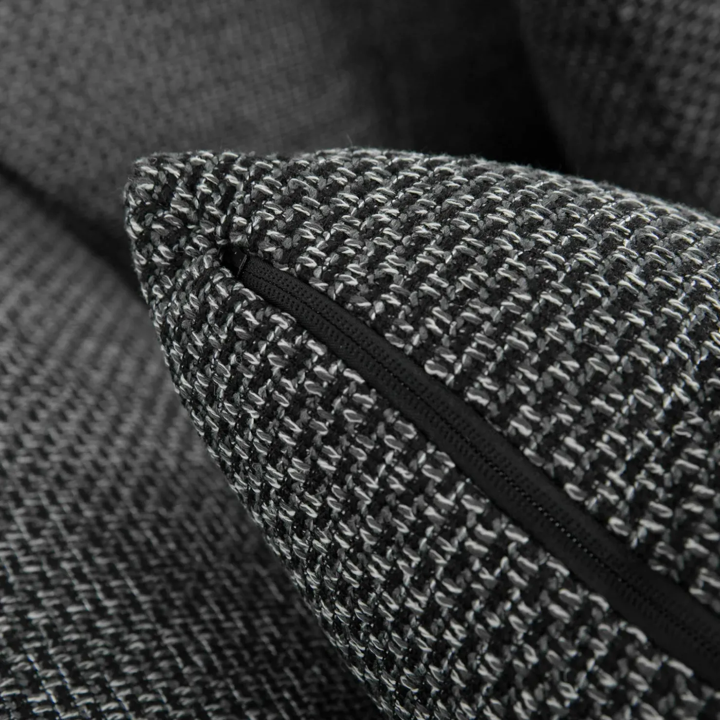 Garnero Arredamenti Divano letto angolare destra 5 posti 350x205cm grigio scuro Agliana Tessuto Trama Fitta Grigio Online