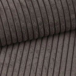 Garnero Arredamenti Divano letto angolare destra 3 posti 267x167cm velluto a coste marrone Relaxion Velluto a Coste Poso Marrone Best