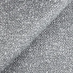 Garnero Arredamenti Divano letto angolare destra 3 posti 260x180cm tessuto bouclè grigio Repose Tessuto Bouclè Blur Grigio New