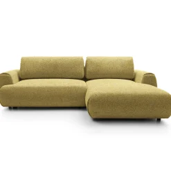 Garnero Arredamenti Divano letto angolare destra 3 posti 270x167cm tessuto giallo Cloudify Tessuto Puente Giallo Hot