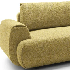 Garnero Arredamenti Divano letto angolare destra 3 posti 270x167cm tessuto giallo Cloudify Tessuto Puente Giallo Hot