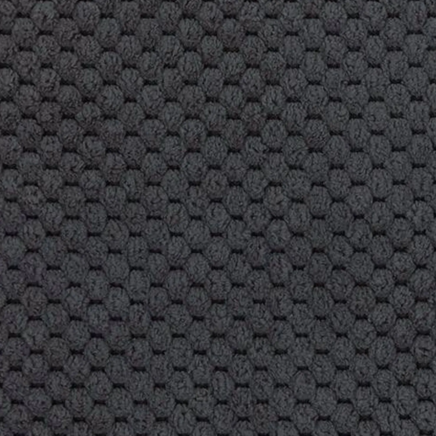 Garnero Arredamenti Divano letto angolare destro 3 posti 276x158cm tessuto grigio antracite Angle Tessuto Peluche Onega Antracite