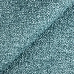 Garnero Arredamenti Divano letto angolare destra 3 posti 260x180cm tessuto bouclè azzurro Repose Tessuto Bouclè Blur Azzurro Best