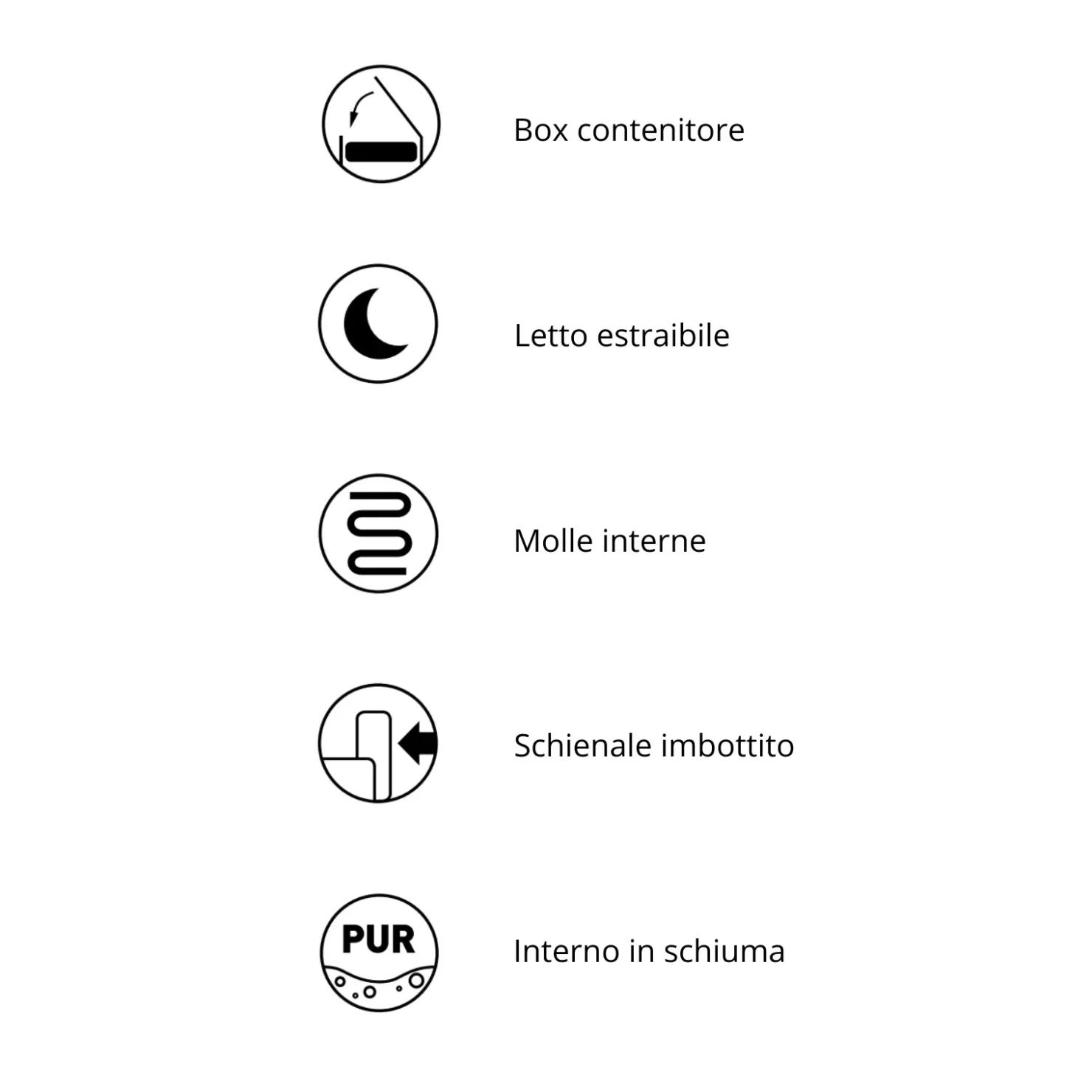 Garnero Arredamenti Divano letto angolare sinistra 3 posti 270x167cm tessuto bianco Cloudify Tessuto Puente Bianco Best