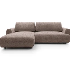 Garnero Arredamenti Divano letto angolare sinistra 3 posti 270x167cm tessuto rosa Cloudify Tessuto Puente Rosa Online