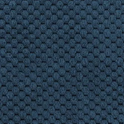 Garnero Arredamenti Divano letto angolare sinistro 3 posti 276x158cm tessuto blu Angle Tessuto Peluche Onega Blu New