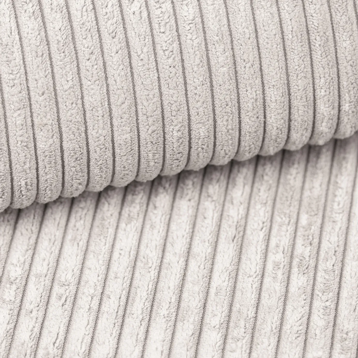 Garnero Arredamenti Divano letto angolare sinistro 3 posti 267x167cm velluto a coste beige Relaxion Velluto a Coste Poso Beige Clearance