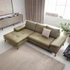 Garnero Arredamenti Divano letto angolare sinistra 3 posti 265x170cm tessuto beige Chillax Online