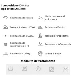 Garnero Arredamenti Divano letto angolare sinistra 3 posti 265x170cm tessuto beige Chillax Online