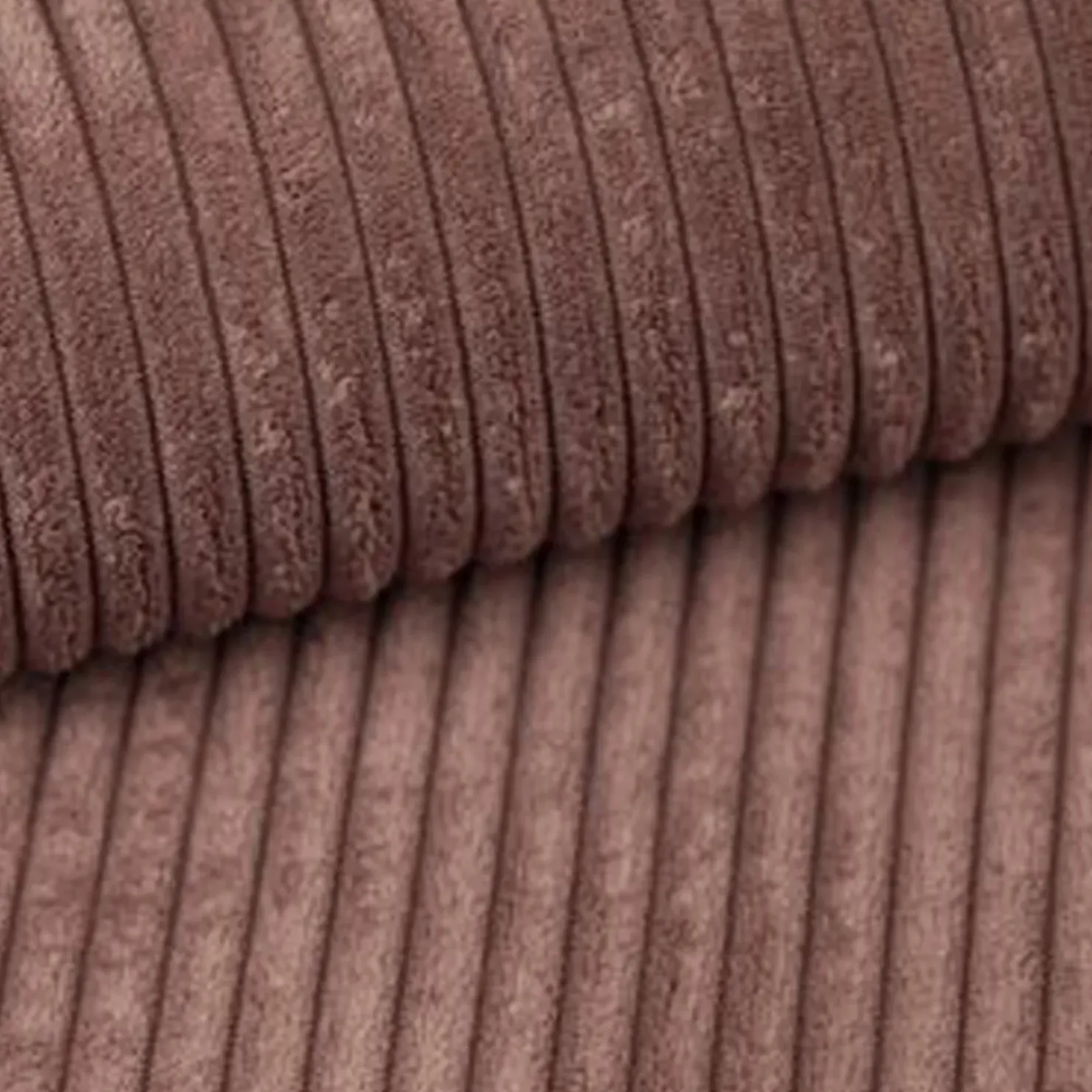 Garnero Arredamenti Divano letto angolare sinistra 3 posti 267x167cm velluto a coste rosa Relaxion Velluto a Coste Poso Rosa