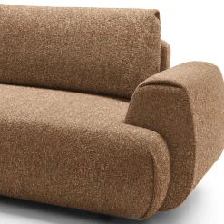 Garnero Arredamenti Divano letto angolare sinistra 3 posti 270x167cm tessuto arancio Cloudify Tessuto Puente Arancio Sale