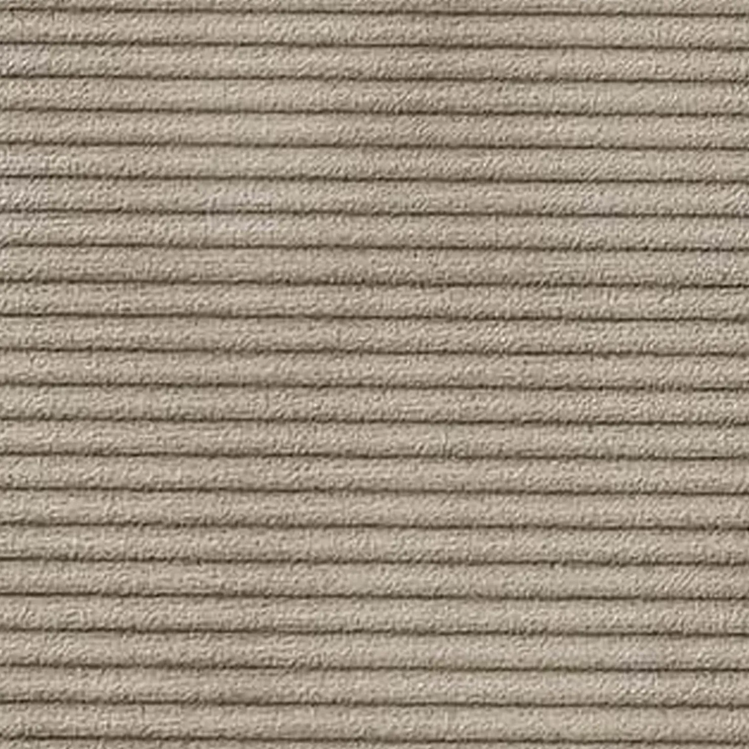 Garnero Arredamenti Divano letto matrimoniale 3 posti 245x90cm velluto a coste tortora Ploffy Velluto Poso Tortora Clearance