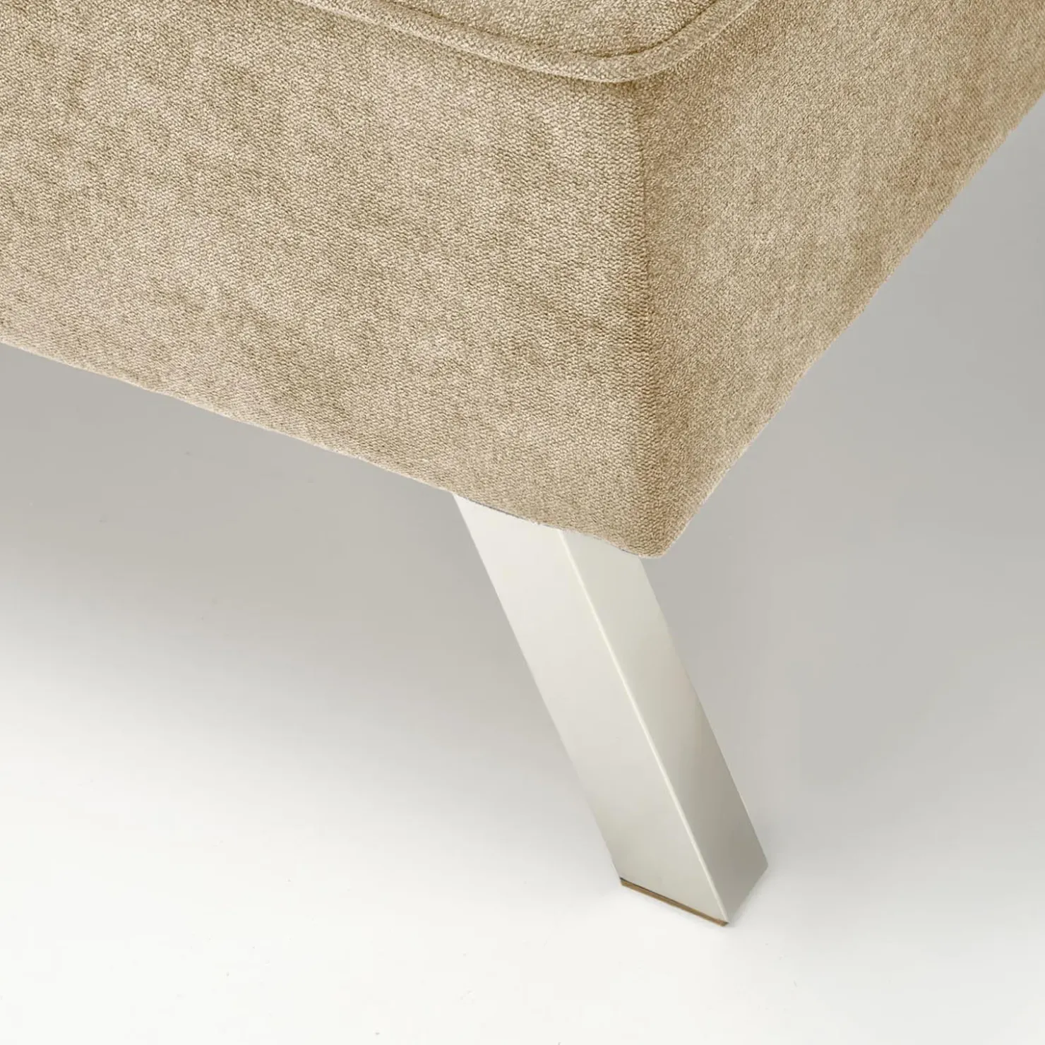 Garnero Arredamenti Divano letto pieghevole 173x83cm 3 posti moderno in tessuto Veliero Beige Discount