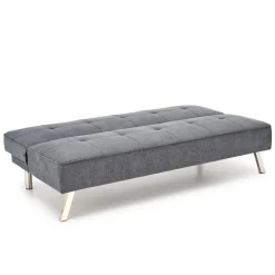 Garnero Arredamenti Divano letto pieghevole 173x83cm 3 posti moderno in tessuto Veliero Grigio Online