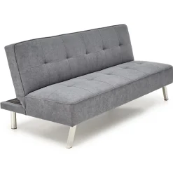Garnero Arredamenti Divano letto pieghevole 173x83cm 3 posti moderno in tessuto Veliero Grigio Online