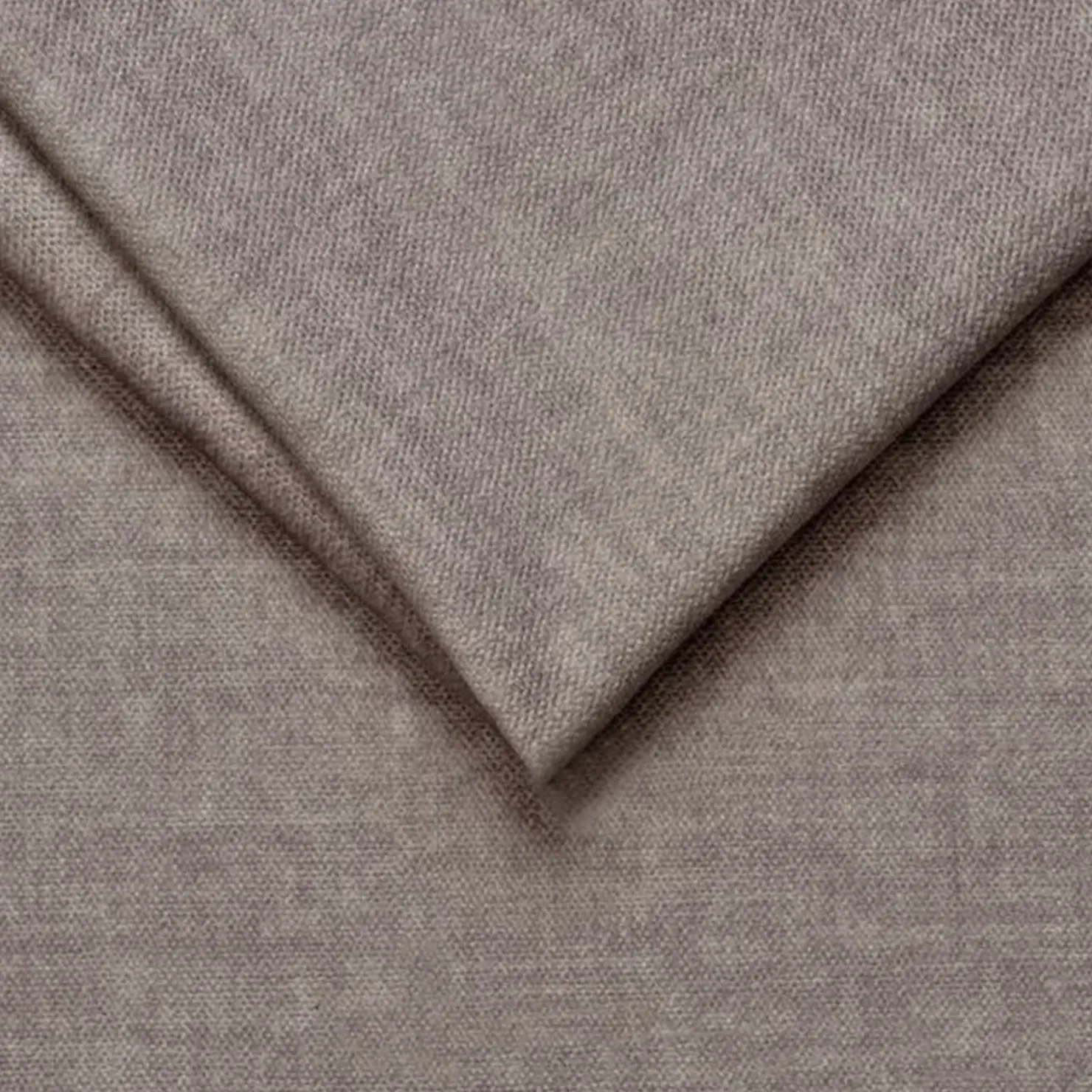 Garnero Arredamenti Divano letto regolabile angolare sinistro 5 posti 353x214cm tessuto tortora scuro Calmora Tessuto Vellutato Vogue Tortora Scuro Sale