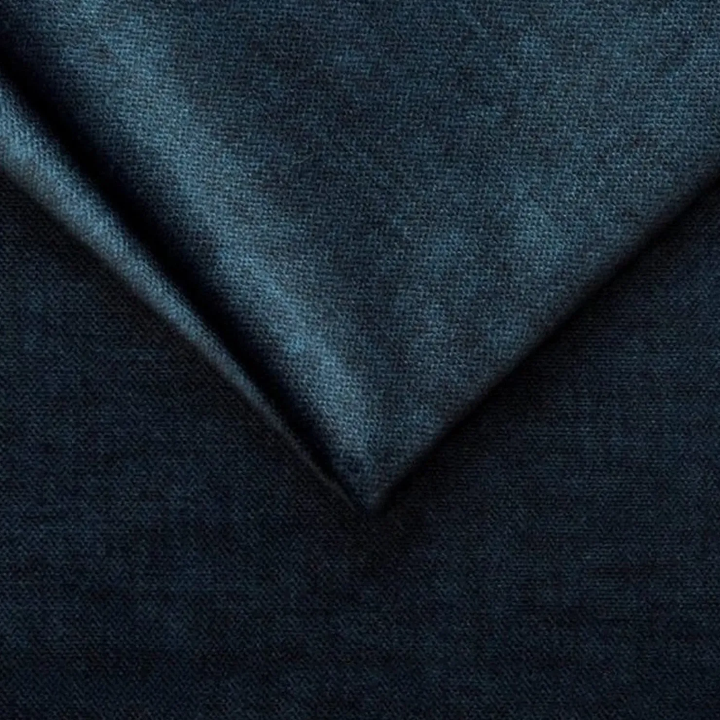 Garnero Arredamenti Divano letto regolabile angolare destro 5 posti 353x214cm tessuto blu Calmora Tessuto Vellutato Vogue Blu Hot