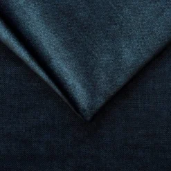 Garnero Arredamenti Divano letto regolabile angolare destra 4 posti 288x182cm tessuto blu Loungey Tessuto Vellutato Vogue Blu