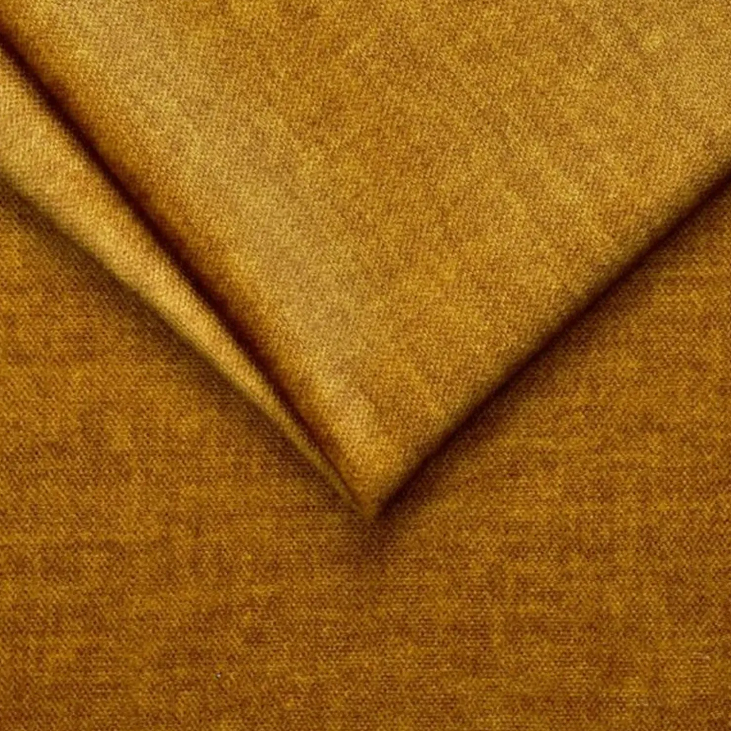 Garnero Arredamenti Divano letto regolabile angolare sinistro 5 posti 353x214cm tessuto giallo senape Calmora Tessuto Vellutato Vogue Giallo Senape Outlet