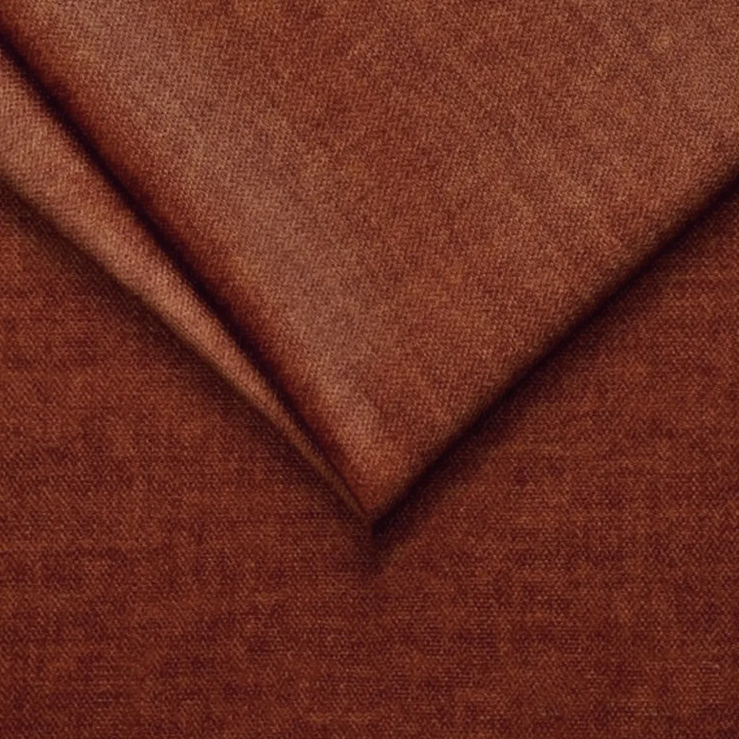Garnero Arredamenti Divano letto regolabile angolare destro 5 posti 353x214cm tessuto arancio corallo Calmora Tessuto Vellutato Vogue Corallo Sale