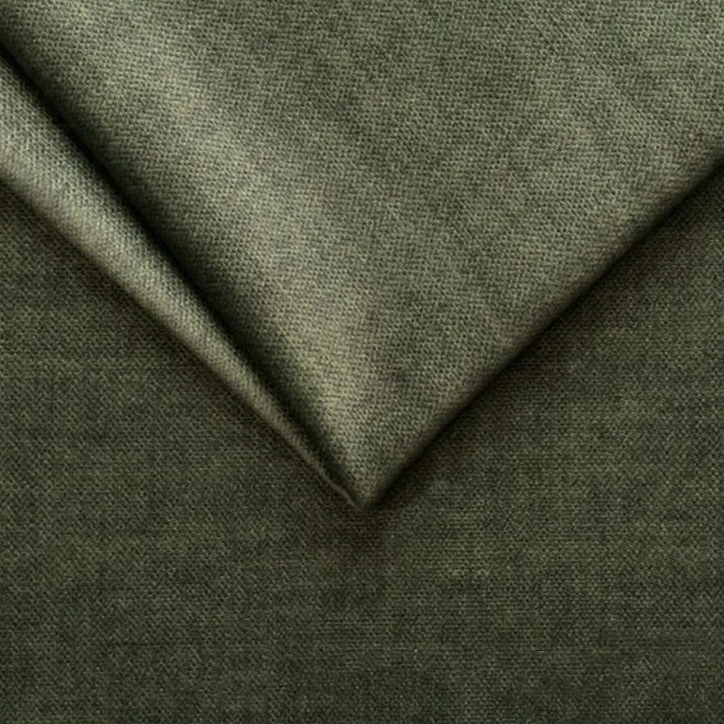 Garnero Arredamenti Divano letto regolabile angolare sinistra 5 posti 280x214cm tessuto verde Snuggity Tessuto Vellutato Vogue Verde New