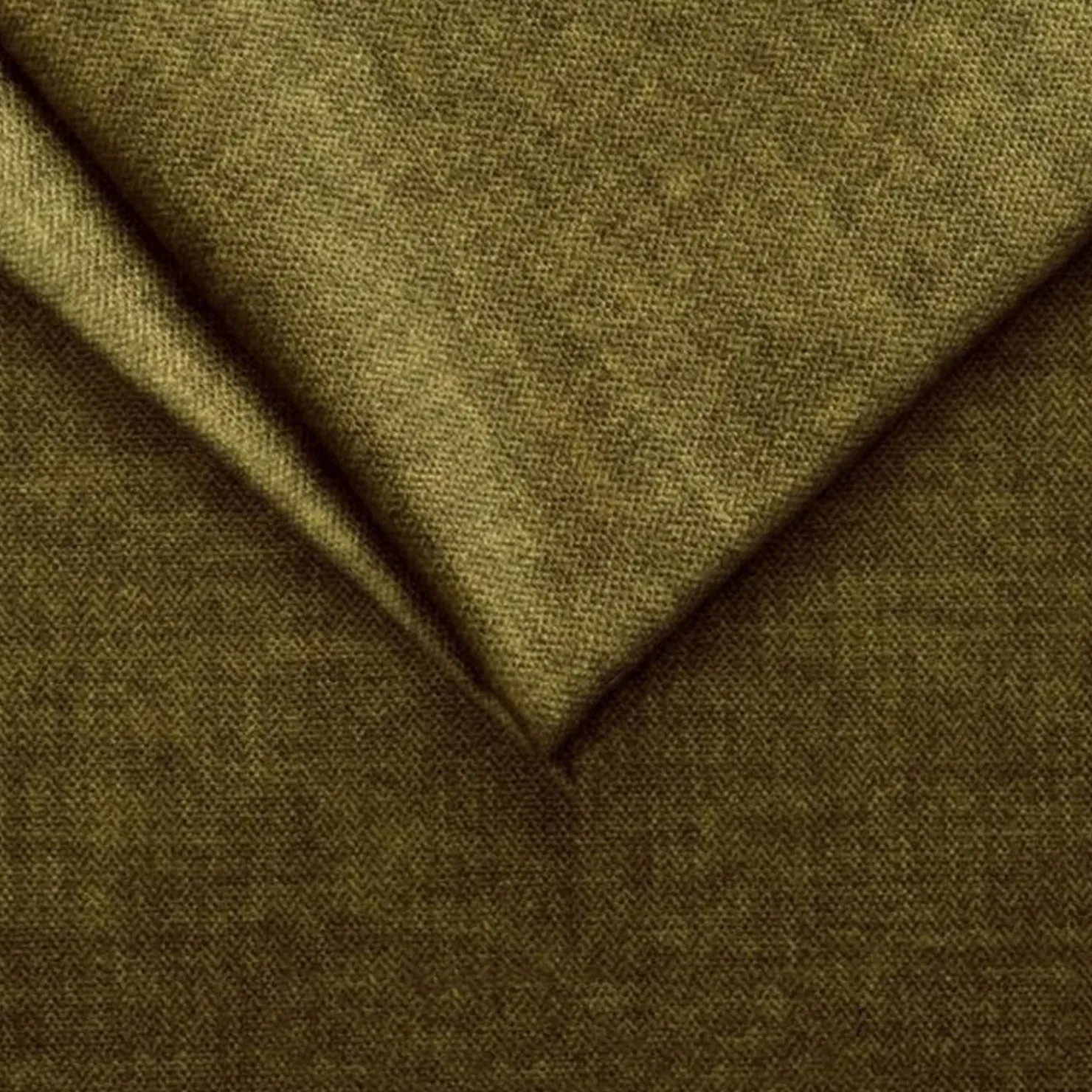 Garnero Arredamenti Divano letto regolabile angolare destra 4 posti 288x182cm tessuto verde oliva Loungey Tessuto Vellutato Vogue Verde Oliva Sale