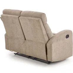 Garnero Arredamenti Divano moderno 2 posti reclinabile 128cm tessuto beige Denar 2 Best