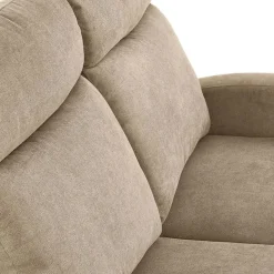 Garnero Arredamenti Divano moderno 2 posti reclinabile 128cm tessuto beige Denar 2 Best