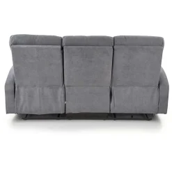 Garnero Arredamenti Divano reclinabile 3 posti in tessuto 180cm grigio Denar Best