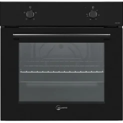 Garnero Arredamenti Forno statico da incasso 60x58cm con ventola di raffreddamento nero Atlantic Best