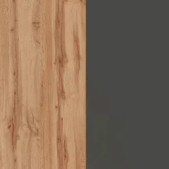 Garnero Arredamenti Isola cucina centrale 125x90cm antracite piano rovere Gourmet Antracite - Rovere Best