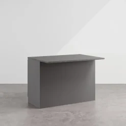 Garnero Arredamenti Isola cucina centrale 125x90cm antracite piano grigio pietra Gourmet Antracite - Grigio pietra Online