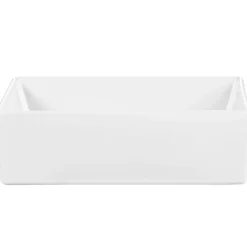 Garnero Arredamenti Lavabo bagno da appoggio 35x22cm ceramica bianco Puky Best