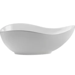 Garnero Arredamenti Lavabo bagno da appoggio 51x39cm ceramica bianco Flower Best