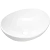 Garnero Arredamenti Lavabo bagno da appoggio 41x33cm ceramica bianco Shell Sale