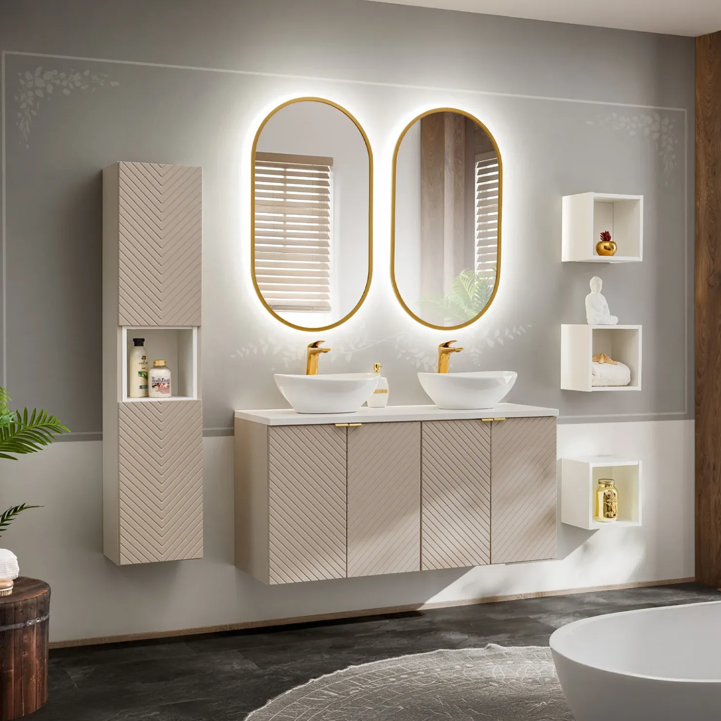 Garnero Arredamenti Lavabo bagno da appoggio 41x33cm ceramica bianco Shell Sale