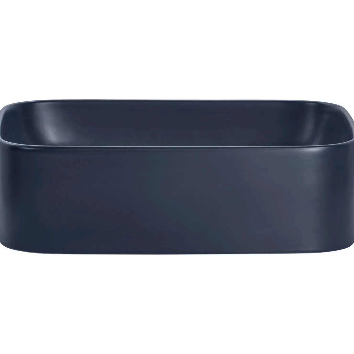 Garnero Arredamenti Lavabo bagno da appoggio 50x38cm ceramica blu Roundy Clearance