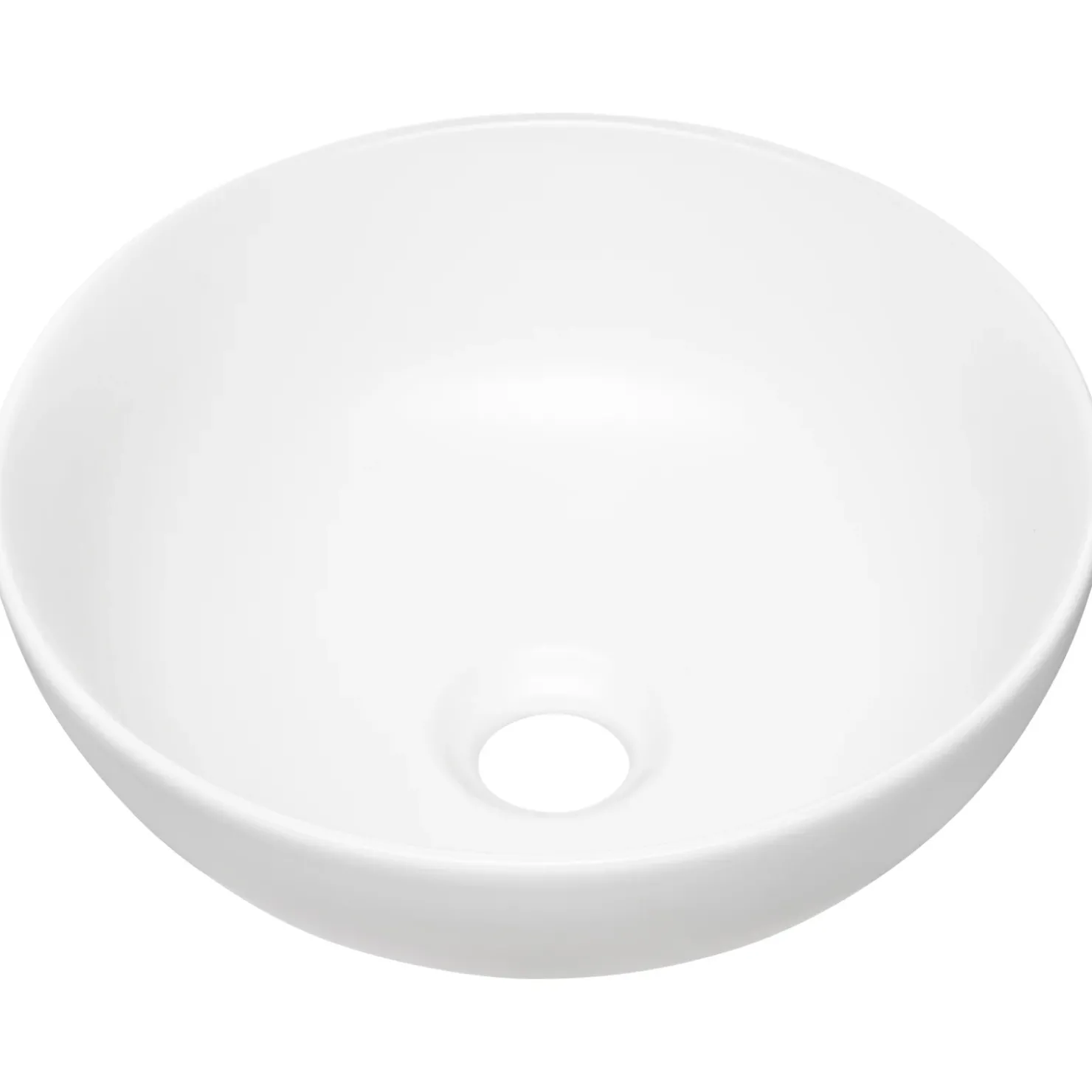 Garnero Arredamenti Lavabo bagno da appoggio ø32cm ceramica bianco Bollon