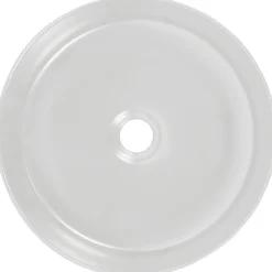 Garnero Arredamenti Lavabo bagno da appoggio 36x36cm ceramica nero Bolly Outlet