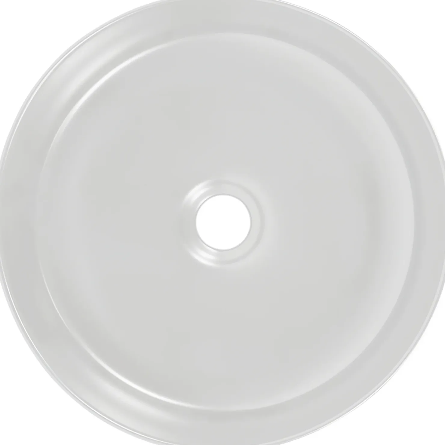 Garnero Arredamenti Lavabo bagno da appoggio 36x36cm ceramica nero Bolly Outlet